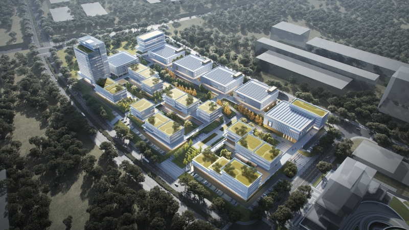 “科技魔方，智慧工坊”—湘江智能網(wǎng)聯(lián)交通產(chǎn)業(yè)園項(xiàng)目設(shè)計(jì)