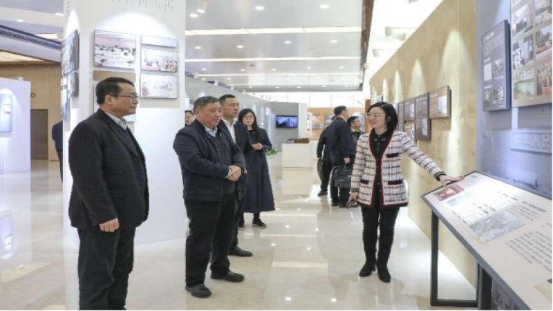 中國化學(xué)工程第四建設(shè)有限公司黨委書記、董事長胡流芳一行到訪中機國際