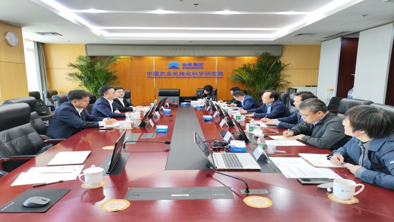 陳蕃率隊(duì)回訪中國農(nóng)機(jī)院、機(jī)械規(guī)劃院