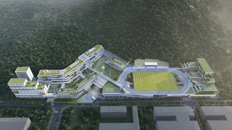 半山·半城·半隱書院：深圳市第三十六高級中學