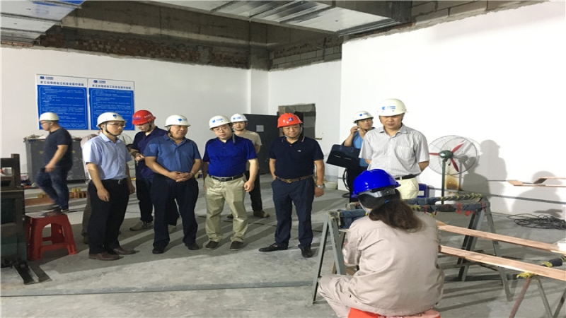 落實(shí)安全責(zé)任 推動安全發(fā)展 | 總經(jīng)理易凡一行開展安全生產(chǎn)月暨“七一”節(jié)前安全生產(chǎn)檢查