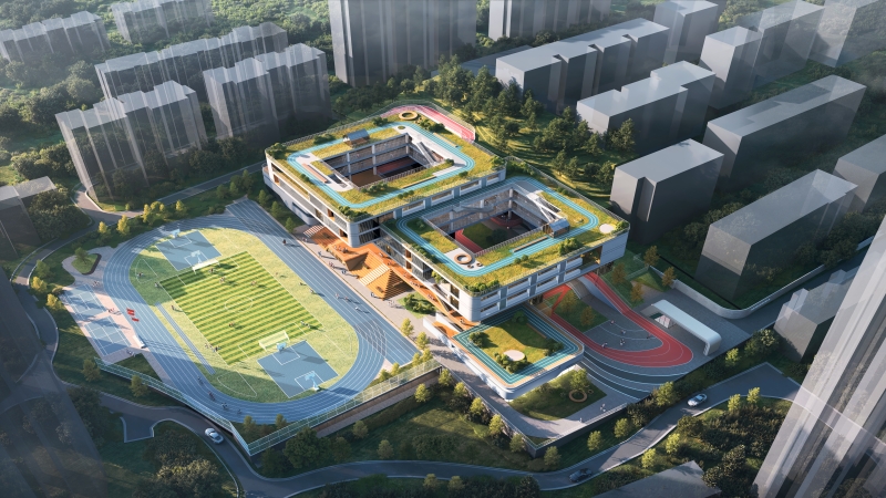 環(huán)山疊院——南大橋小學(xué)新建工程項(xiàng)目設(shè)計(jì)