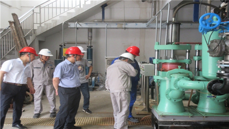 公司黨委書記、董事長(zhǎng)金寅帶隊(duì)赴中山市民東有機(jī)廢物處理有限公司工藝優(yōu)化改造工程項(xiàng)目現(xiàn)場(chǎng)開展安全檢查