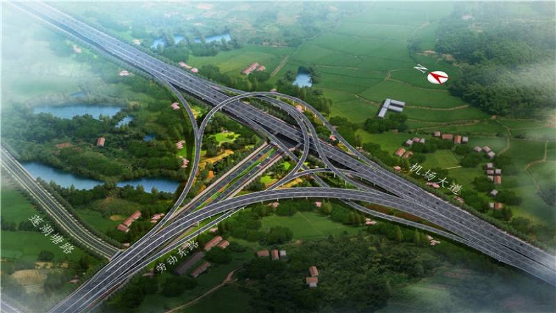 市政領(lǐng)域新突破，中機(jī)國際打造湖南省最大快速路網(wǎng)！