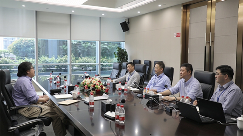 上海交通大學(xué)汽車工程研究院院長許敏到訪中機(jī)國際