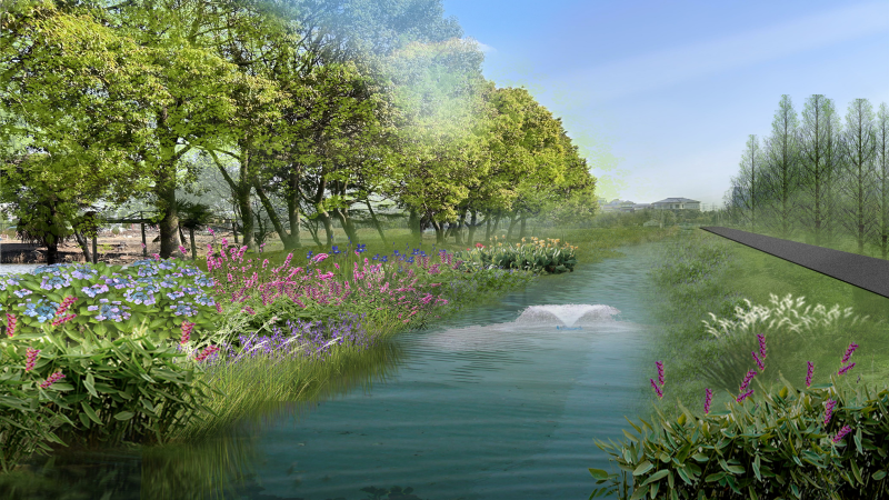 安全為基、質量為本！建成區(qū)河道整治提升EPC 總承包項目高效推進