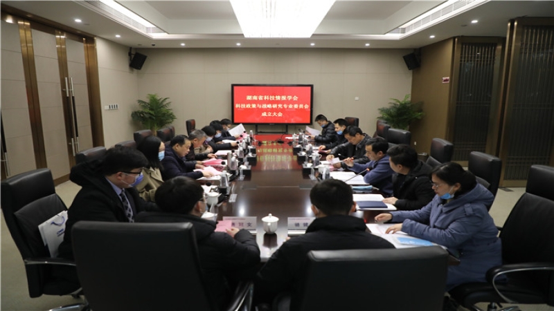 湖南省科技政策與戰(zhàn)略研究專(zhuān)業(yè)委員會(huì)成立大會(huì)在中機(jī)國(guó)際隆重召開(kāi)