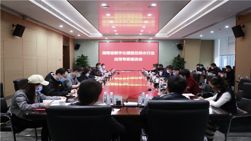湖南省數(shù)字化模型在排水行業(yè)應(yīng)用專(zhuān)家座談會(huì)在中機(jī)國(guó)際成功召開(kāi)