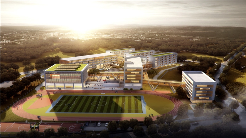 那一片桃源，大木參天——中機(jī)國際羅勁工作室一舉中標(biāo)板倉中學(xué)項(xiàng)目